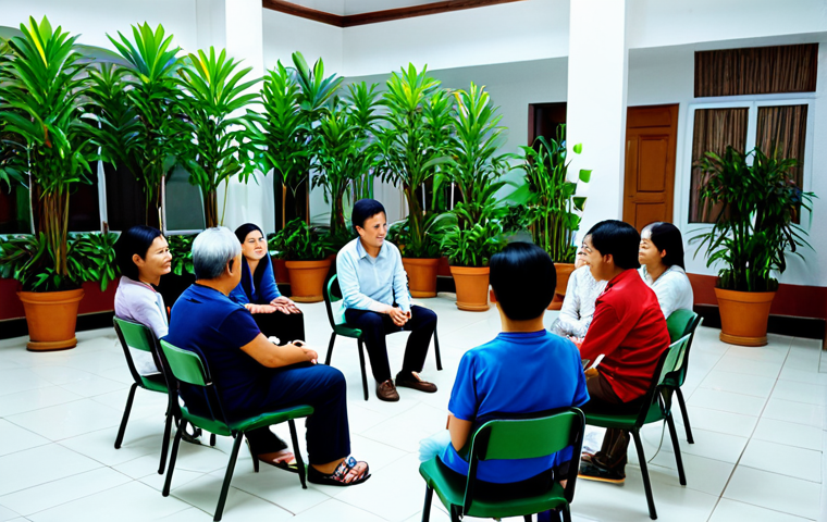 범죄 피해자 보호 가이드북 - Legal Consultation**

A professional lawyer in a modest business suit is meeting with a concerned cl...