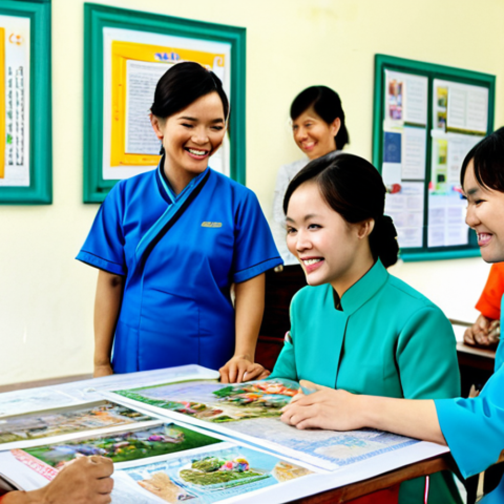 범죄 피해자 지원단체 활동 사례 - **Prompt:** "A diverse group of community members, including social workers and volunteers, are gath...