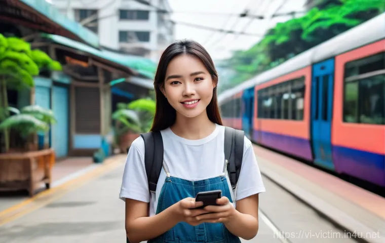 범죄 피해자 보호 감시 시스템 - **Prompt:** A young Vietnamese woman in her early 20s, with a modern, modest outfit (e.g., a neat t-...